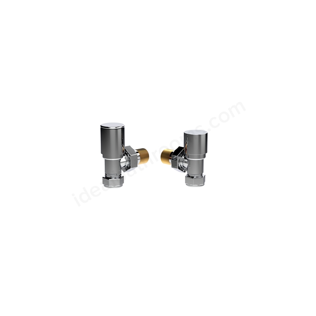 Swan Bletcham 1/2Inch X 15mm Angled Valves - Chrome