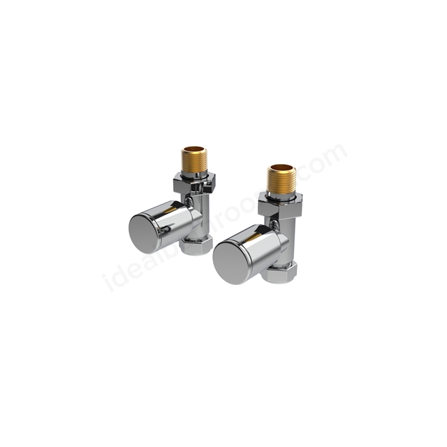 Swan Bletcham 1/2Inch X 15mm Straight Valves - Chrome