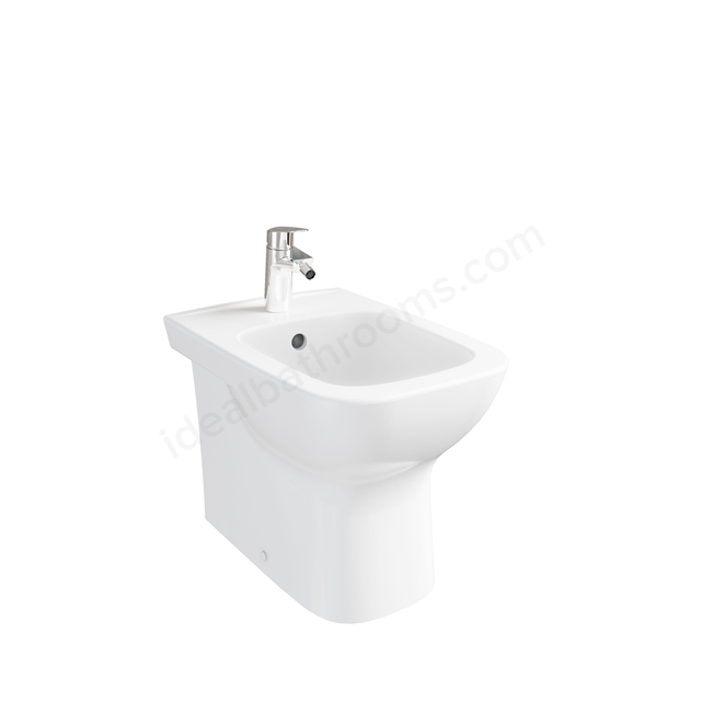 VitrA S20 Square BTW Bidet, Hidden Fixation