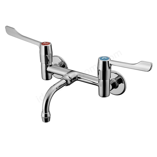 Armitage Shanks Markwik Wall Mounted Mixer With Single Flow Nozzle - Chrome