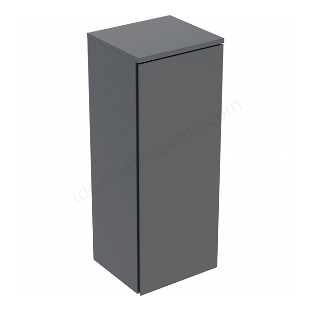 Geberit Selnova 1-Door Medium Cabinet; 330mmW x 850mmH; Lava Silk Matt