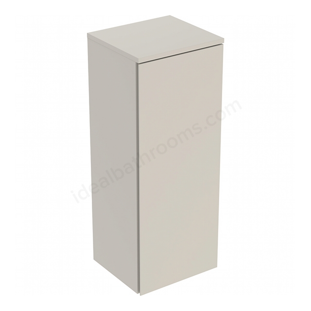 Geberit Selnova 1-Door Medium Cabinet; 330mmW x 850mmH; Sand Silk Matt