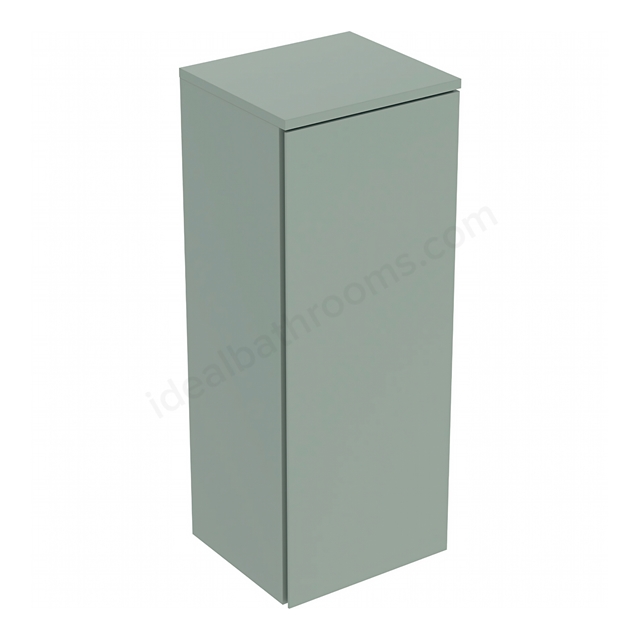 Geberit Selnova 1-Door Medium Cabinet; 330mmW x 850mmH; Sage Green Silk Matt