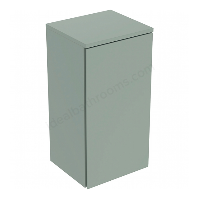 Geberit Selnova 1-Door Side Cabinet; 330mmW x 650mmH; Sage Green Silk Matt