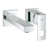 Grohe EUROCUBE 2 Tap Hole; Basin Mixer Tap; S-Size; Wall Mounted; Trim Set Only; Chrome