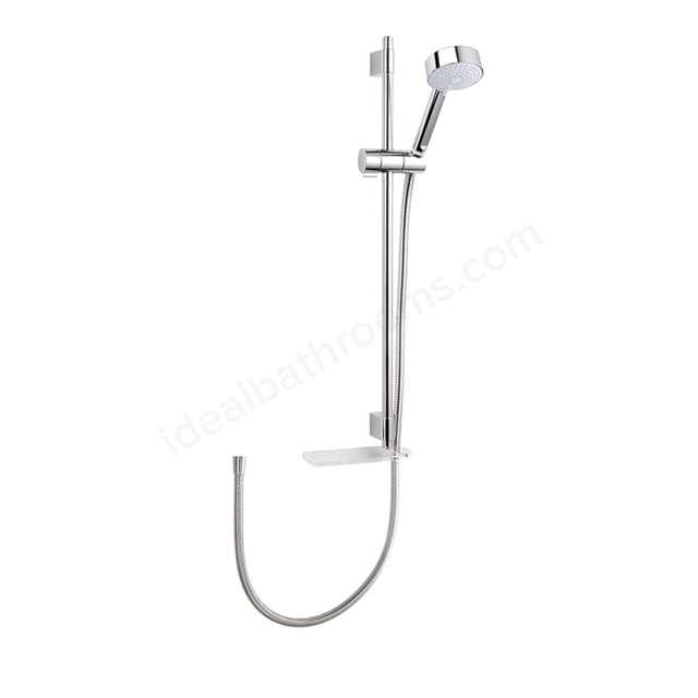 Mira BEAT Shower Rail Kit; Chrome