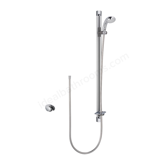 Mira FLEX Shower Rail Kit; Chrome