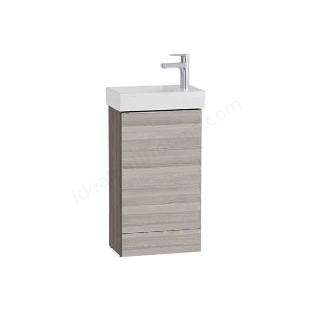 VitrA S20 450 x 270mm, 1 Door, Floorstanding Square Washbasin & Unit - Right Handed - Cordoba