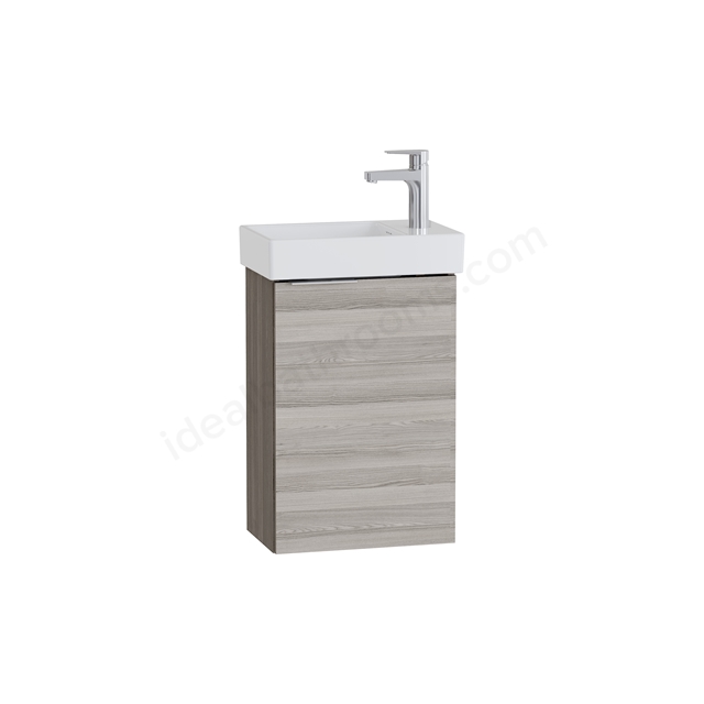 VitrA S20 450 x 270mm, 1 Door, Square Washbasin & Unit - Right Handed - Cordoba