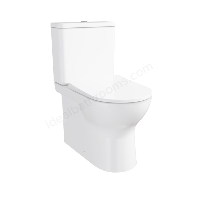 VitrA S20 Round Close Coupled BTW WC, Smoothflush, 63 cm