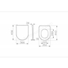 VitrA Universal Super Slim Soft WC Seat-DP-White-Round