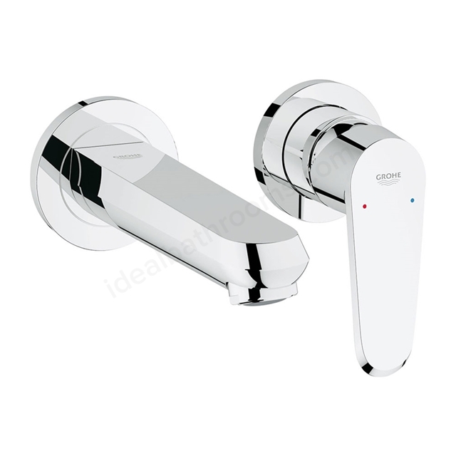 Grohe EURODISC COSMOPOLITAN 2 Tap Hole; Basin Mixer Tap; M-Size; Wall Mounted; Trim Set Only; Chrome