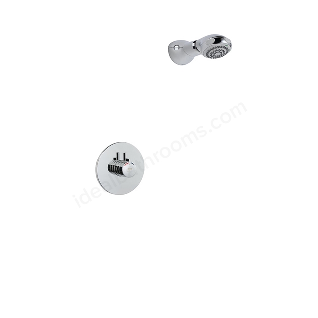 Mira MINIDUO ECO Complete Mixer Shower; Thermostatic TMV2; BuiltIn