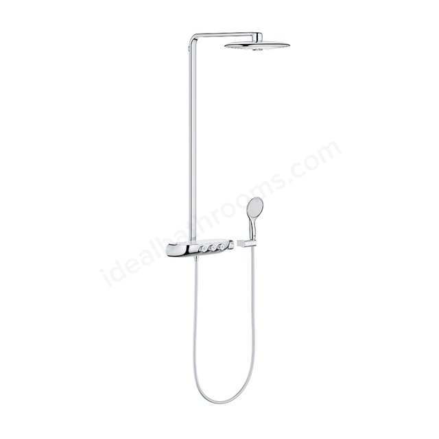 Grohe RAINSHOWER System SmartControl 360 DUO Shower system with thermostat for wall mounting; Chrome