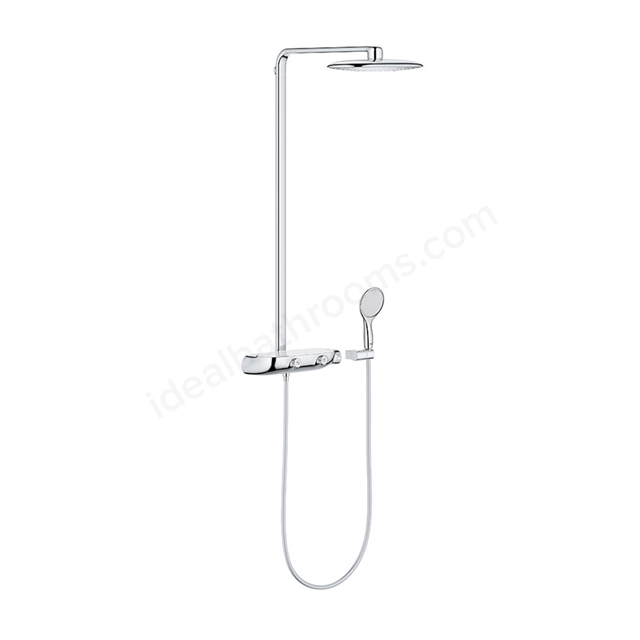 Grohe RAINSHOWER System SmartControl 360 MONO Shower system with thermostat for wall mounting; Chrome
