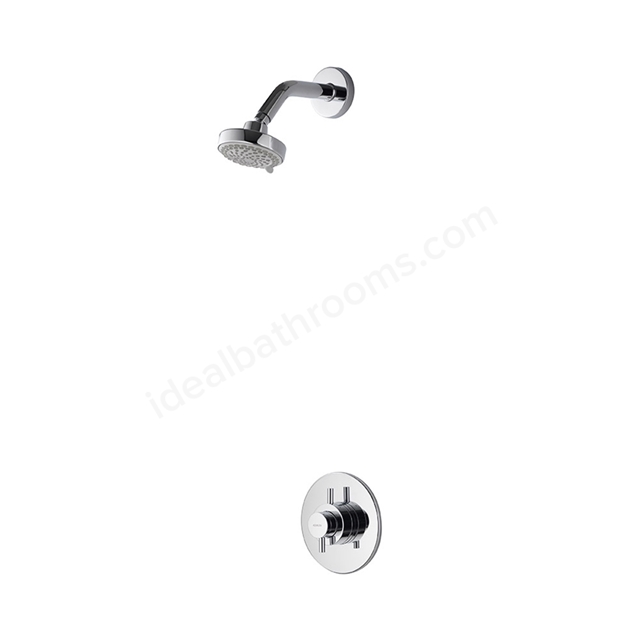 Aqualisa Aspire DL concealed mixer shower with fixed head
