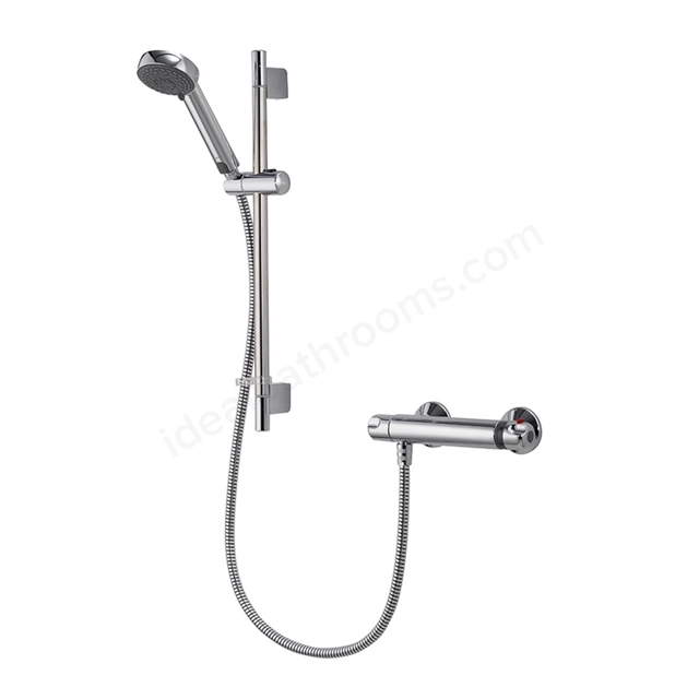 Aqualisa Midas 100 exposed with adjustable head