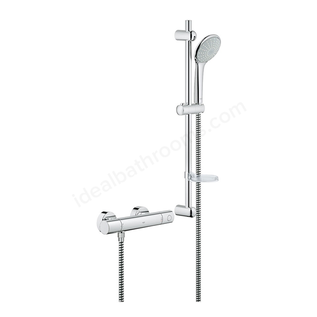 Grohe GROHTHERM 1000 COSMOPOLITAN M Thermostatic Shower Mixer 3/4 Inch; Chrome