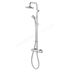 Ideal Standard CERATHERM 100 Freedom Dual shower with M1 rain shower; fixed riser; Chrome