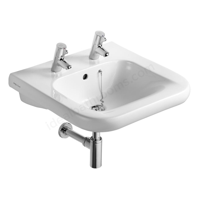 Armitage Shanks Contour 21 550mm Vanity Basin 2 Tap Holes