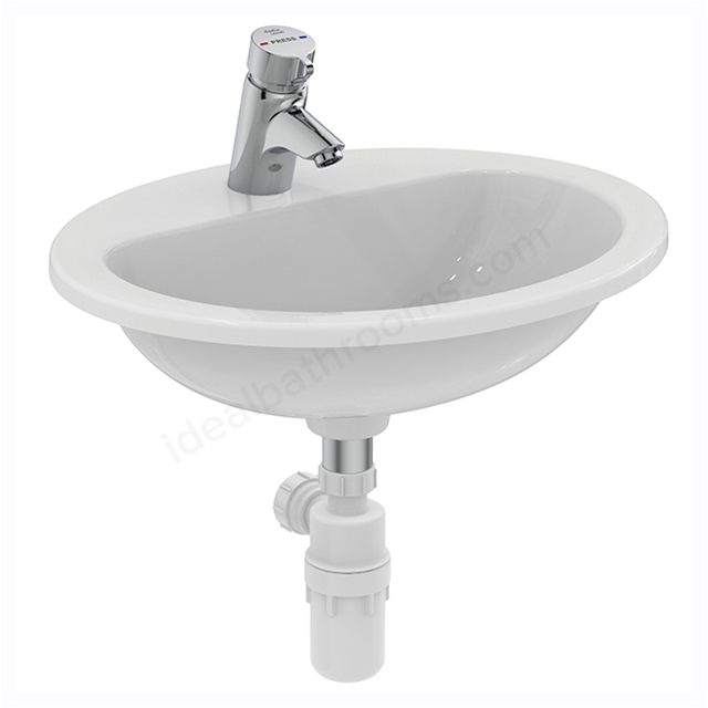 Armitage Shanks Orbit 21 550mm Countertop Basin With 1 Taphole, No Overflow