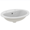 Armitage Shanks Orbit 21 550mm Countertop Basin With 2 Tapholes, Overflow And Chainstay Hole