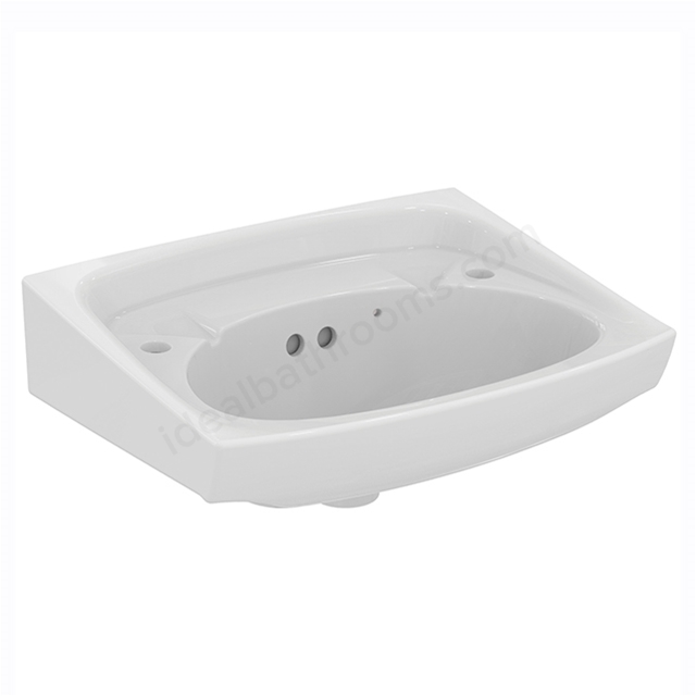 Armitage Shanks Royalex 560mm Semi Recessed Basin 2 Tap Holes