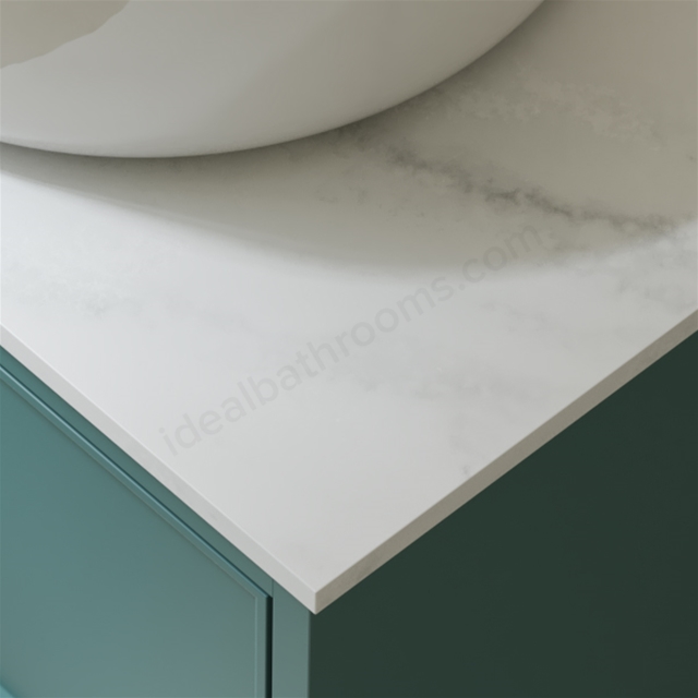 Tavistock Arlington 800 Worktop and Upstand - Bianco Marble
