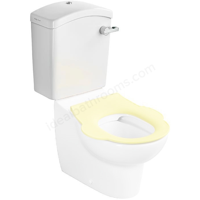 Armitage Shanks CONTOUR 21 SPLASH SCHOOLS Close Coupled Cistern For 305 / 355 Bowls; 4/2.6; 6/4 Litre - Dual Push Button; White