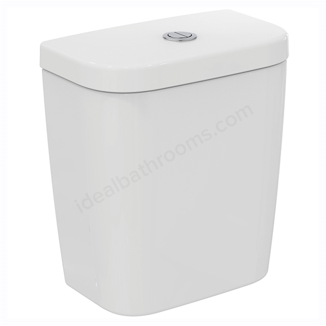 Armitage Shanks SANDRINGHAM 21 SMOOTH Close Coupled 6/4 Litre Dual Flush Valve; Bottom Supply And Internal Overflow; White