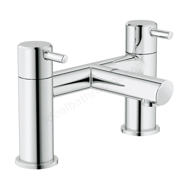Grohe Concetto Two Handled Bath Filler Tap - Chrome