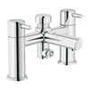 Grohe Concetto Two Handled Bath Shower Mixer Tap - Chrome