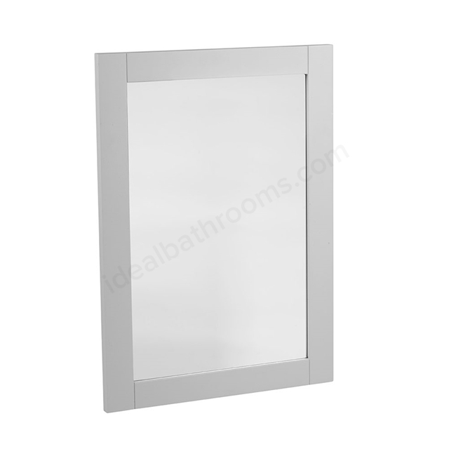 Tavistock Lansdown 570mm x 800mm Wooden Framed Mirror - Pebble Grey