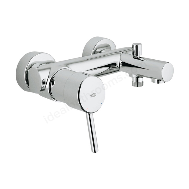 Grohe Concetto Single Lever Bath Shower Mixer Tap - Chrome