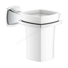 Grohe GRANDERA Holder with Ceramic Tumbler; Chrome