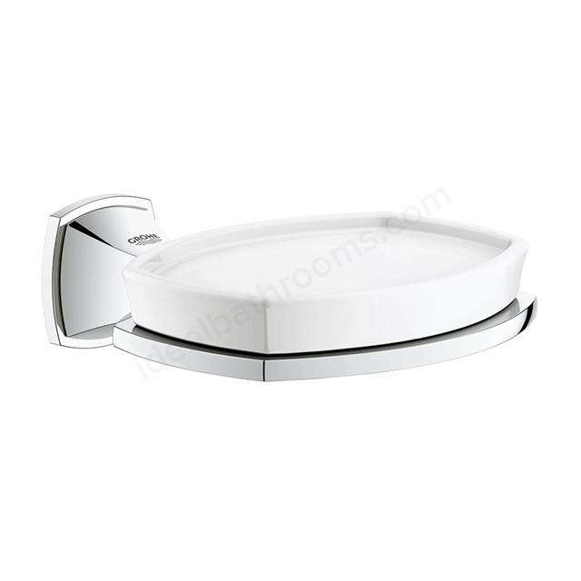 Grohe GRANDERA Soap Dish with Holder; Chrome