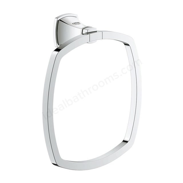 Grohe GRANDERA Towel Ring; Chrome