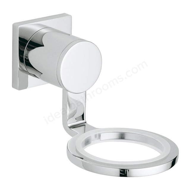 Grohe ALLURE Glass Soap Dish Holder; Chrome