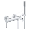 Grohe Essence Single Lever Bath Shower Mixer Tap - Chrome