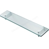 Ideal Standard CONCEPT 600mm Glass Shelf & Bracket; Chrome