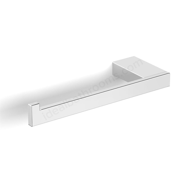 Essential URBAN SQUARE Toilet Roll Holder Without Cover Left