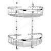 Vitra ARKITEKT Wire Shower Basket; 2 Tier; Chrome
