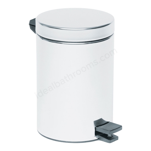 Vitra ARKITEKT Waste Bin; 3 Litre; Chrome