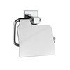 Vitra Q-LINE Toilet Roll Holder with Cover; Chrome