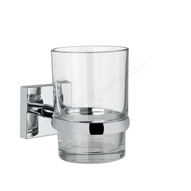 Vitra Q-LINE Toothbrush Holder; Chrome