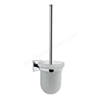 Vitra Q-LINE Toilet Brush Holder; Chrome
