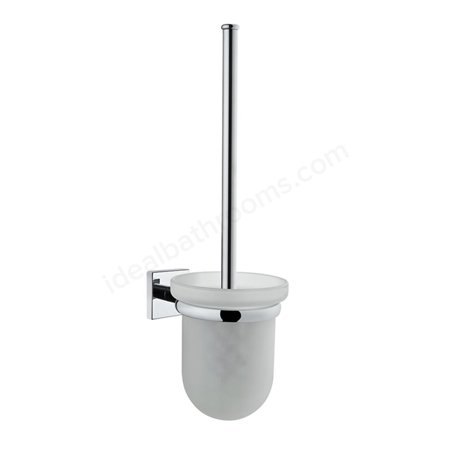 Vitra Q-LINE Toilet Brush Holder; Chrome