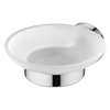 Ideal Standard IOM Soap Dish & Holder - Frosted Glass; Chrome