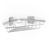 Roca Victoria Corner Container - Chrome