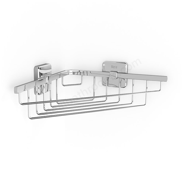 Roca Victoria Corner Container - Chrome